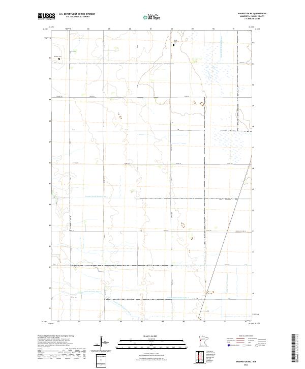 US Topo 7.5-minute map for Wahpeton NE MN