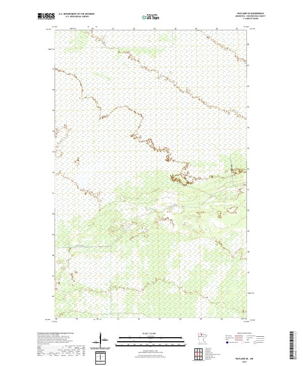 US Topo 7.5-minute map for Wayland SE MN