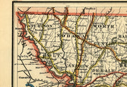 Commisioners Offficial Railway Map of Missouri, 1888