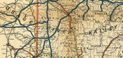 Commisioners Offficial Railway Map of Missouri, 1888