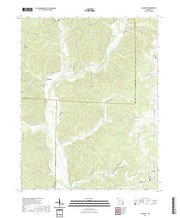 USGS US Topo 7.5-minute map for Allbright MO 2021