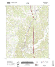USGS US Topo 7.5-minute map for Anderson MO 2021