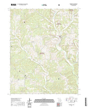 USGS US Topo 7.5-minute map for Thornfield MO 2021