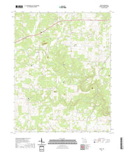 USGS US Topo 7.5-minute map for Trask MO 2021