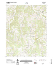 USGS US Topo 7.5-minute map for Tunas MO 2021