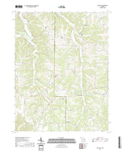 USGS US Topo 7.5-minute map for Van Cleve MO 2021