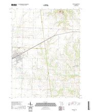 USGS US Topo 7.5-minute map for Vandalia MO 2021