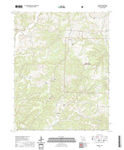 USGS US Topo 7.5-minute map for Vanzant MO 2021