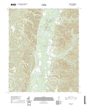 US Topo 7.5-minute map for Amory SE MS