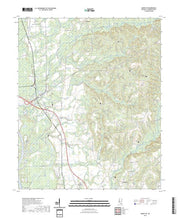 US Topo 7.5-minute map for Amory SW MS
