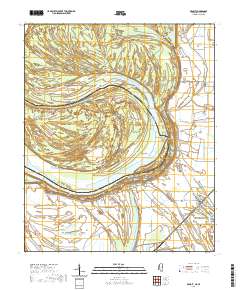 USGS US Topo 7.5-minute map for Benoit MSAR 2020