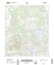 US Topo 7.5-minute map for Charlton MS