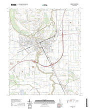 US Topo 7.5-minute map for Clarksdale MS