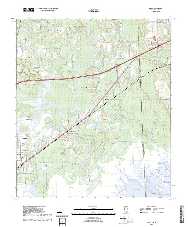 US Topo 7.5-minute map for Kreole MSAL