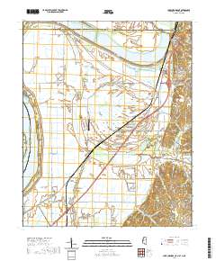 USGS US Topo 7.5-minute map for Lake Cormorant MSTNAR 2020