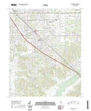 US Topo 7.5-minute map for Olive Branch MSTN