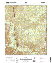 USGS US Topo 7.5-minute map for Porterville MSAL 2020