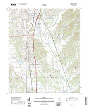 US Topo 7.5-minute map for Verona MS