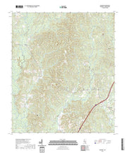 US Topo 7.5-minute map for Waldrup MS