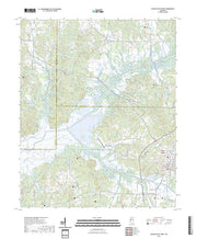 US Topo 7.5-minute map for Water Valley West MS