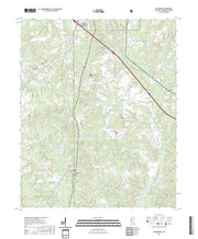US Topo 7.5-minute map for Waterford MS