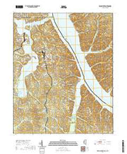 USGS US Topo 7.5-minute map for Yellow Creek MSALTN 2020