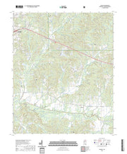 US Topo 7.5-minute map for Yocona MS