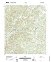 US Topo 7.5-minute map for Zetus MS
