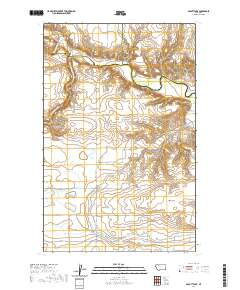 USGS US Topo 7.5-minute map for Abbott Lake MT 2020