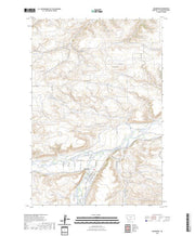 US Topo 7.5-minute map for Absarokee MT