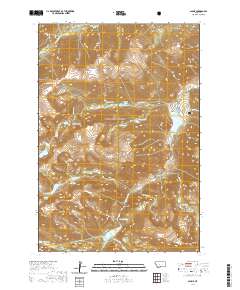 USGS US Topo 7.5-minute map for Alpine MT 2020