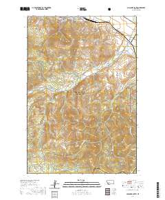 USGS US Topo 7.5-minute map for Anaconda South MT 2020