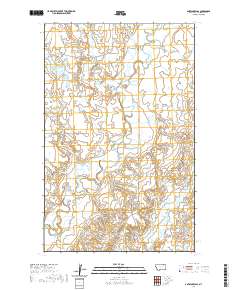 USGS US Topo 7.5-minute map for Antelope Pass MT 2020