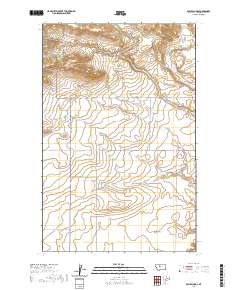 USGS US Topo 7.5-minute map for Apple School MT 2020