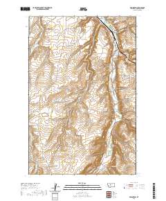 USGS US Topo 7.5-minute map for Armington MT 2020