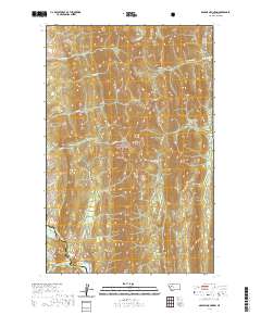 USGS US Topo 7.5-minute map for Arsenic Mountain MT 2020