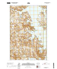 USGS US Topo 7.5-minute map for Ash Creek East MT 2020