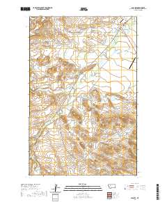 USGS US Topo 7.5-minute map for Augusta MT 2020