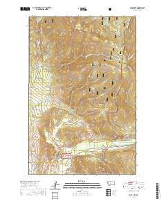 USGS US Topo 7.5-minute map for Baldy Lake MT 2020