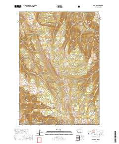 USGS US Topo 7.5-minute map for Bear Hole MTWY 2020