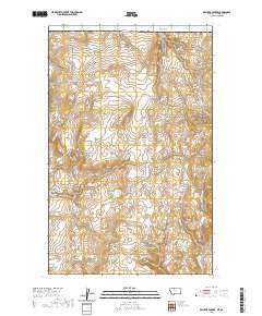USGS US Topo 7.5-minute map for Beaupre Coulee MTAB 2020