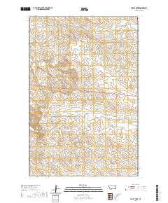 USGS US Topo 7.5-minute map for Beauty Creek MT 2020