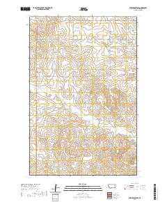 USGS US Topo 7.5-minute map for Beery Reservoir MT 2020