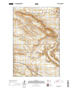 USGS US Topo 7.5-minute map for Belgian Hill MT 2020