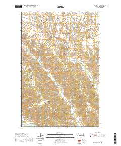 USGS US Topo 7.5-minute map for Bell Ridge East MT 2020