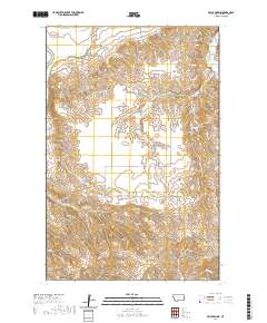 USGS US Topo 7.5-minute map for Belle Prairie MT 2020