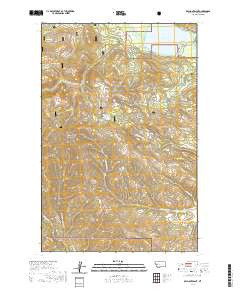 USGS US Topo 7.5-minute map for Belmont Point MT 2020