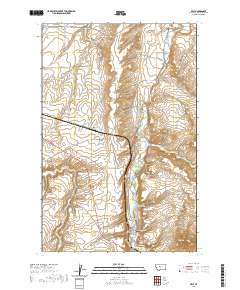 USGS US Topo 7.5-minute map for Belt MT 2020