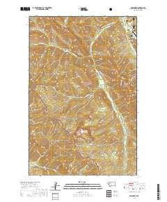 USGS US Topo 7.5-minute map for Benchmark MT 2020