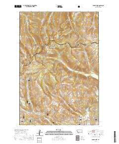 USGS US Topo 7.5-minute map for Bender Point MT 2020